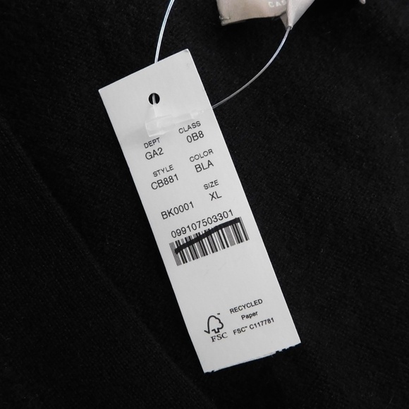 NWT!! J. CREW Cashmere Patch Pocket Cardigan Sweater Button Knitwear X-Large - Picture 13 of 15